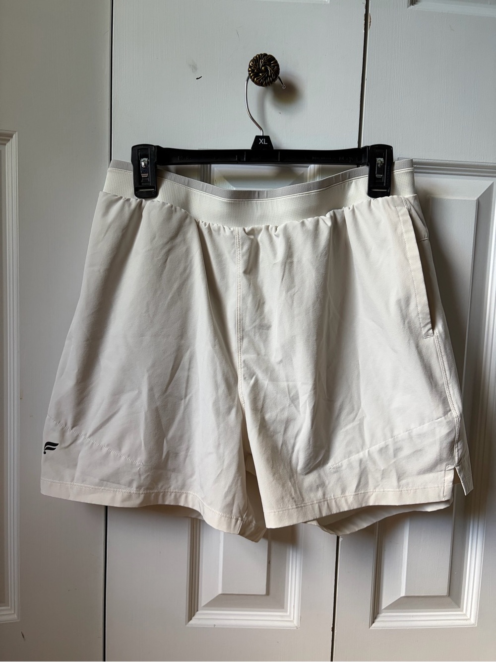 Fila Cream Athletic Running Shorts